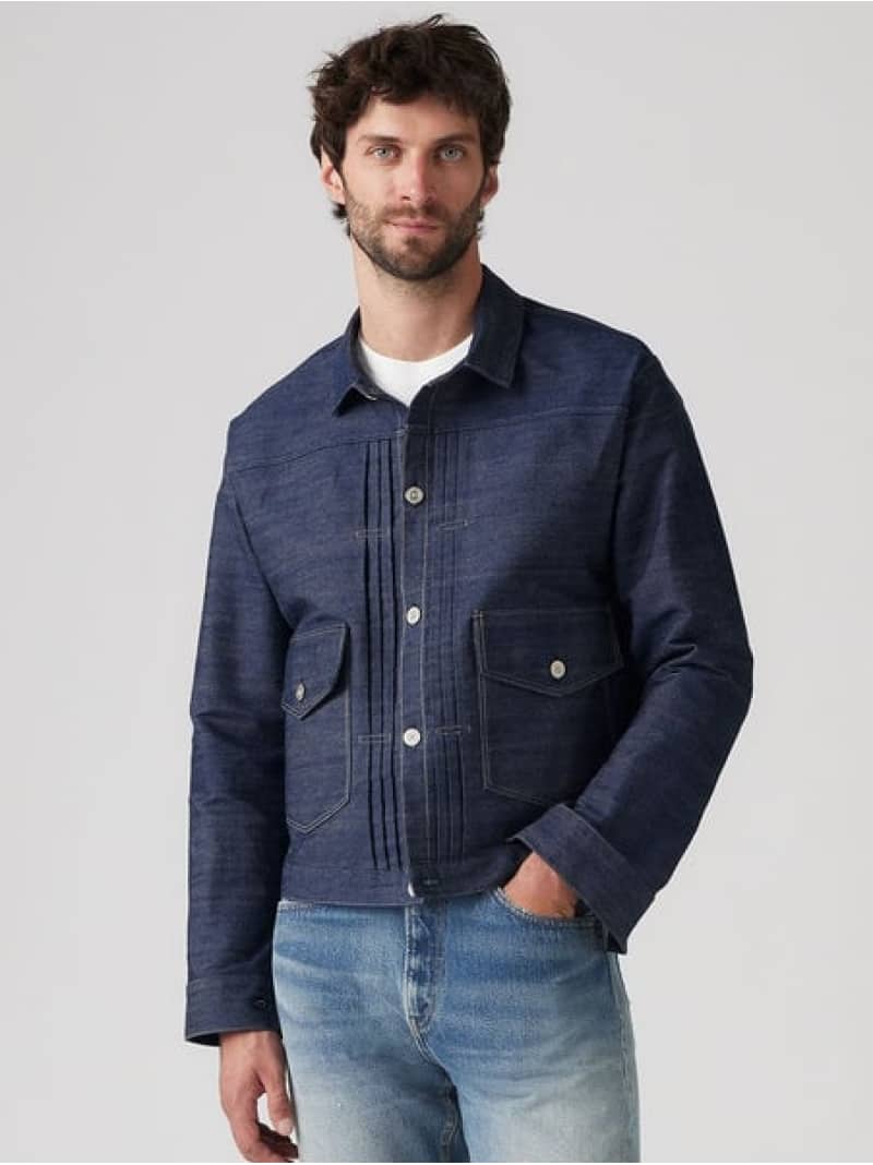 LEVI'S(R) VINTAGE CLOTHING 1879 ץ꡼ĥ֥饦 ORGANIC ꥸå Levi's ꡼Х 㥱åȡ ...