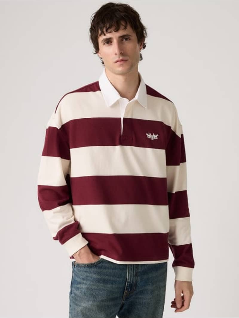 ハドソン ボックス ラグビーシャツ Levi's リーバイス トップス カットソー・Tシャツ【送料無料】[Rakuten Fashion]