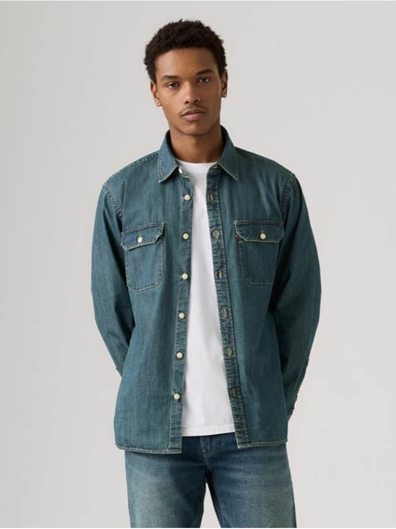 ジャクソン ワーカー オーバーシャツ Levi's リーバイス トップス シャツ・ブラウス ブラック【送料無料】[Rakuten Fashion]