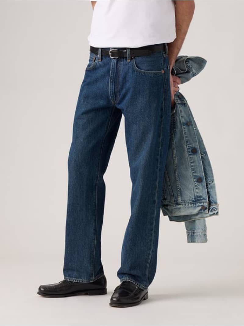 Rakuten - 555(TM) リラックスストレート ジーンズ ミディアムインディゴ Levi's リーバイス パンツ ジーンズ・デニムパンツ ブラック【送料無料】[Rakuten Fashion]