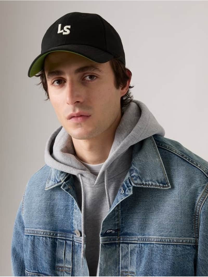 Rakuten - モノグラム キャップ Levi's リーバイス 帽子 キャップ【送料無料】[Rakuten Fashion]