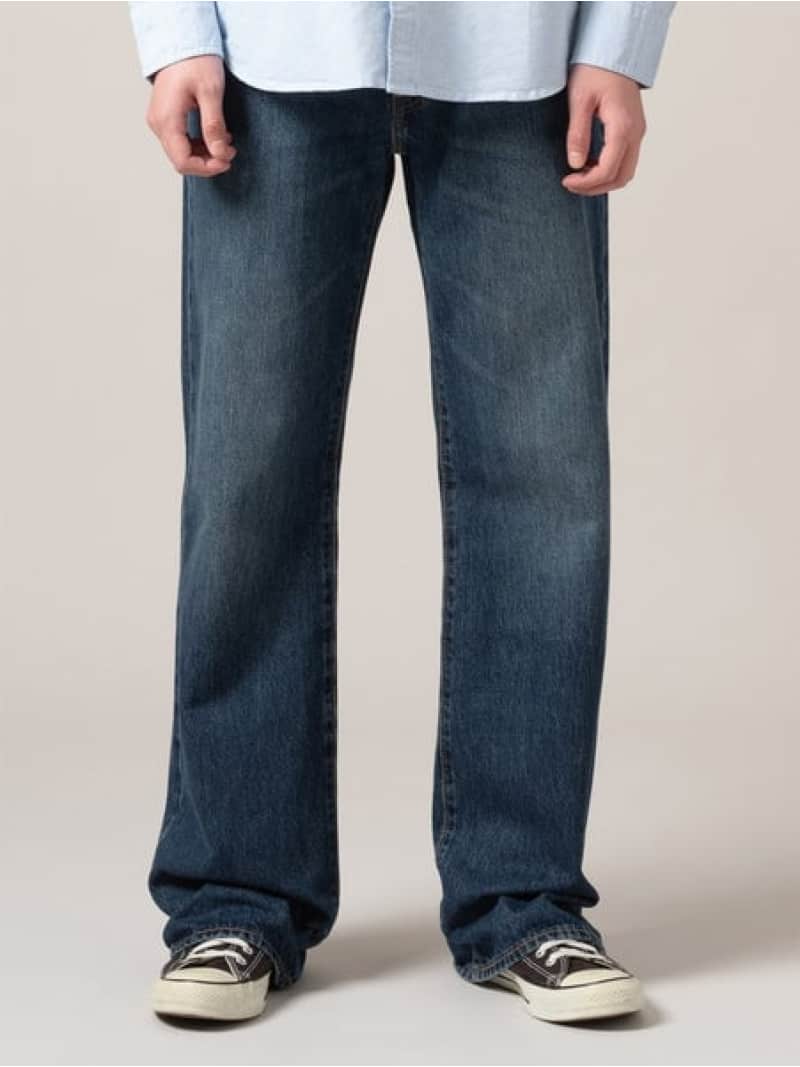 567(TM) リラックスフレア ジーンズ ミディアムインディゴ Levi's リーバイス パンツ ジーンズ・デニムパンツ ブラック【送料無料】[Rakuten Fashion]