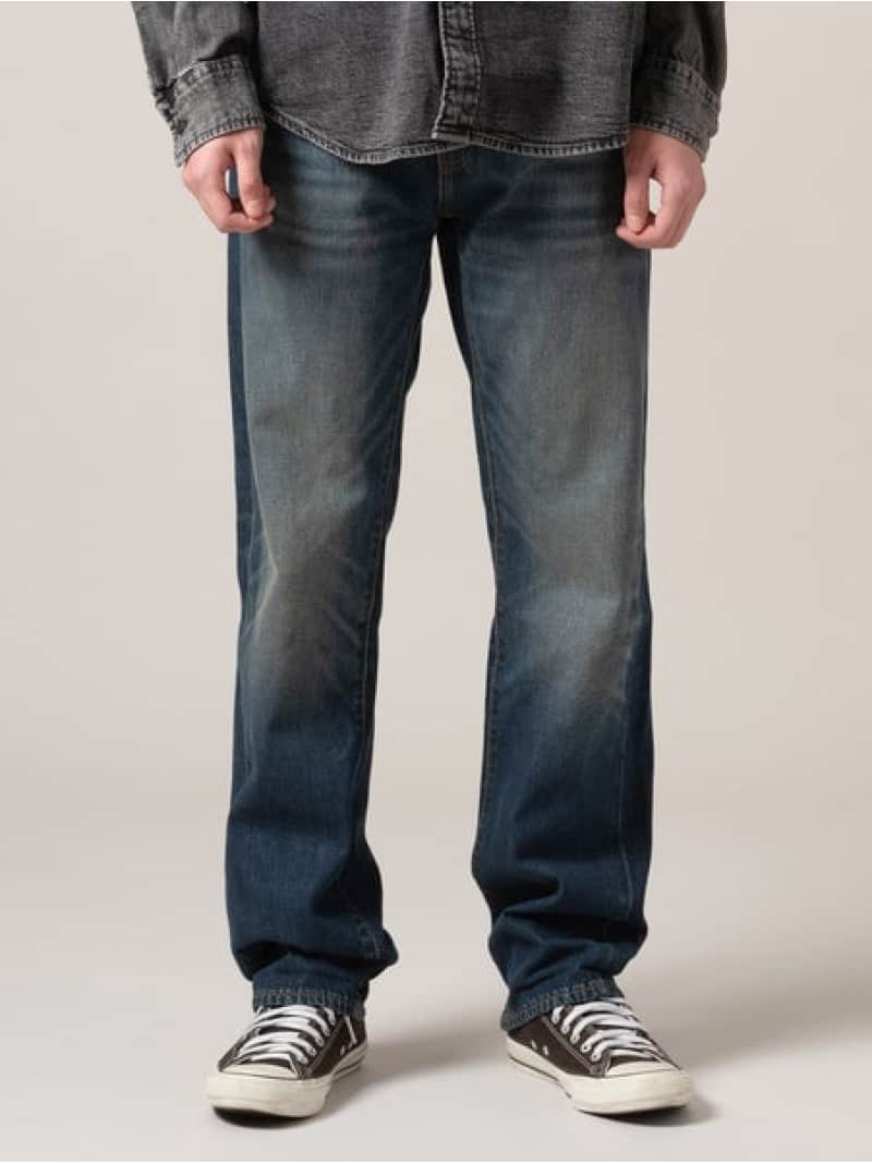 【SALE／10%OFF】505(TM) レギュラーフィット ジーンズ ミディアムインディゴ Levi's リーバイス パンツ ジーンズ・デニムパンツ ブラック【RBA_E】【送料無料】[Rakuten Fashion]