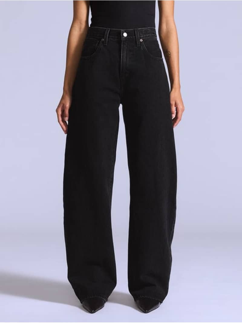 BLUETAB(TM) DROP バレルジーンズ Levi's リーバイス パンツ ジーンズ・デニムパンツ ネイビー【送料無料】[Rakuten Fashion]