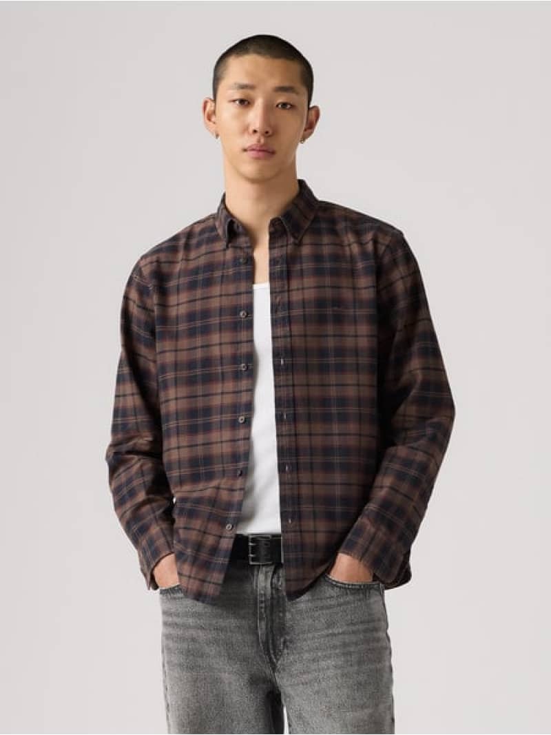 Rakuten - オーセンティック ボタンダウンシャツ Levi's リーバイス トップス シャツ・ブラウス【送料無料】[Rakuten Fashion]