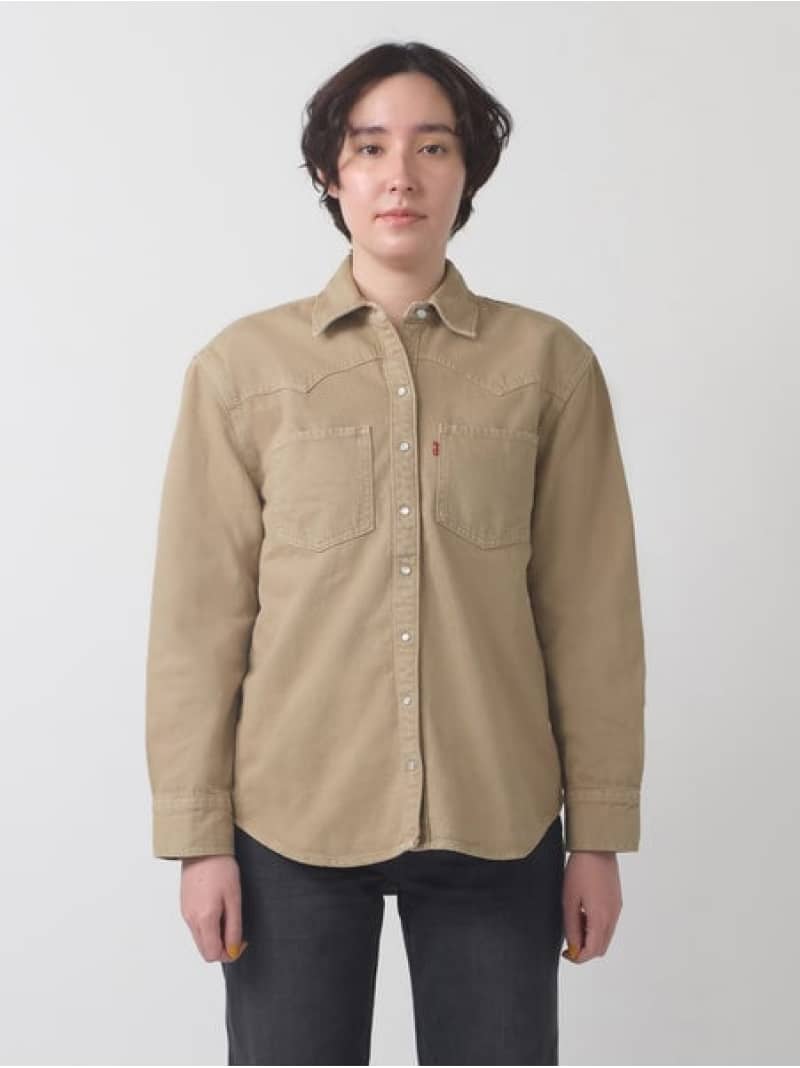 TEODORA ウエスタンシャツ Levi's リーバイス トップス シャツ・ブラウス【送料無料】[Rakuten Fashion]
