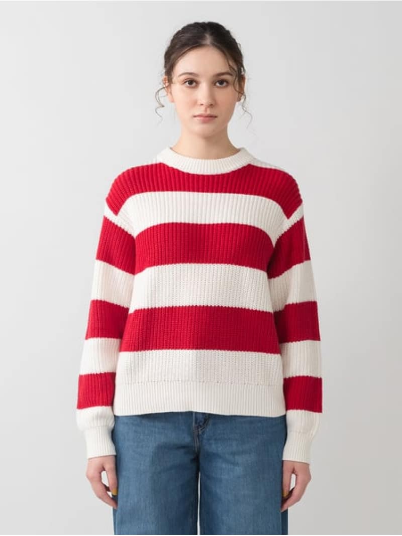 Rakuten - 【SALE／50%OFF】ボーダー セーター Levi's リーバイス トップス ニット【RBA_E】【送料無料】[Rakuten Fashion]