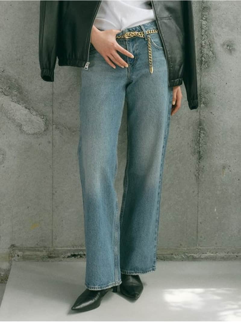 LOW LOOSE ジーンズ ライトインディゴ Levi's リーバイス パンツ ジーンズ・デニムパンツ ネイビー【送..