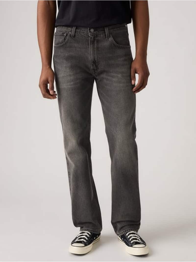 樂天商城 - 555(TM) リラックスストレート ジーンズ ブラック Levi's リーバイス パンツ ジーンズ・デニムパンツ【送料無料】[Rakuten Fashion]