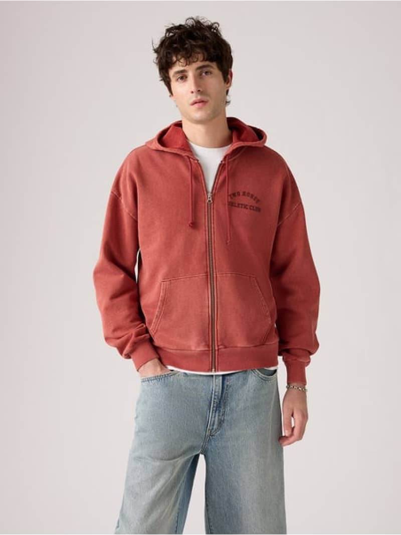 Two Horse ジップアップ スウェットシャツ Levi's リーバイス トップス スウェット・トレーナー【送料..