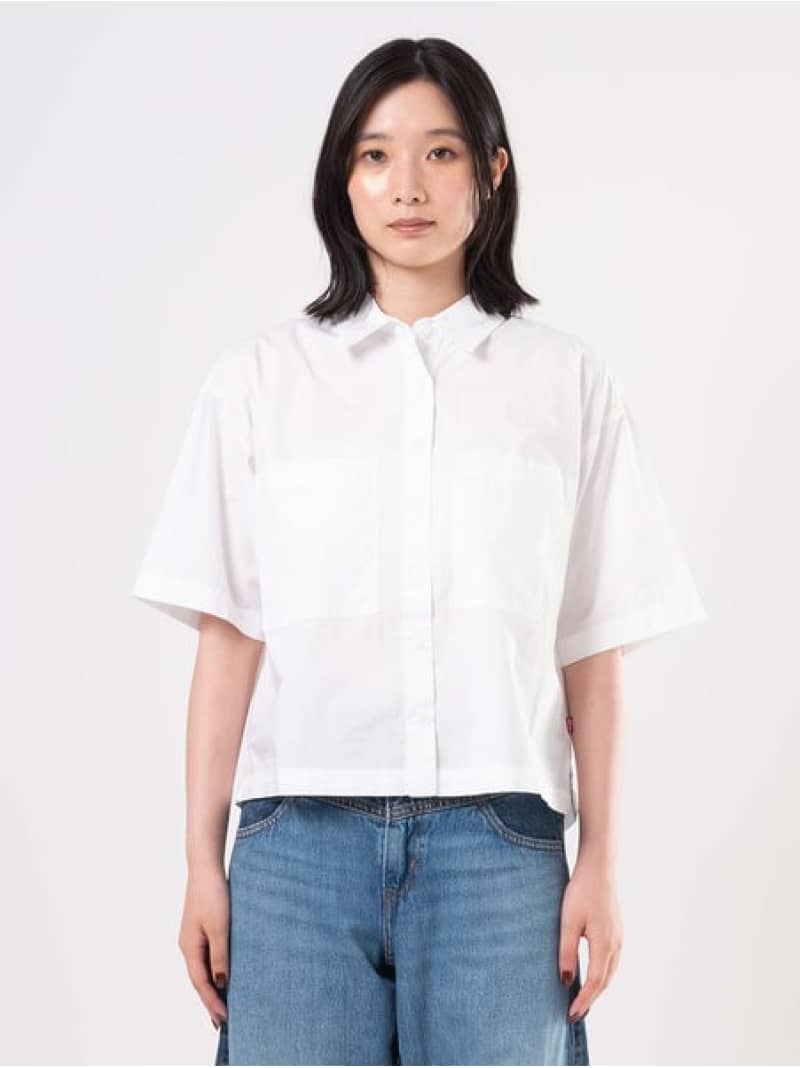 【SALE／50%OFF】HARLIE SS クロップドシャツ Levi's リーバイス トップス シャツ・ブラウス【RBA_E】[Rakuten Fashion]