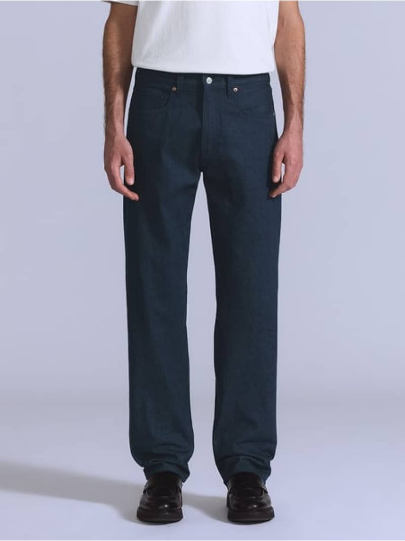 樂天商城 - BLUETAB(TM) ANCHOR RELAXED ジーンズ ミディアムインディゴ Levi's リーバイス パンツ ジーンズ・デニムパンツ ネイビー【送料無料】[Rakuten Fashion]