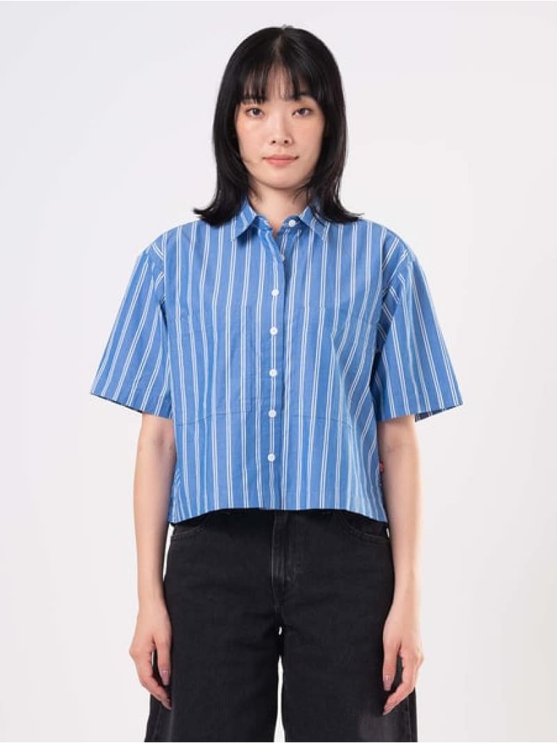 【SALE／50%OFF】HARLIE SS クロップドシャツ Levi's リーバイス トップス シャツ・ブラウス【RBA_E】[Rakuten Fashion]