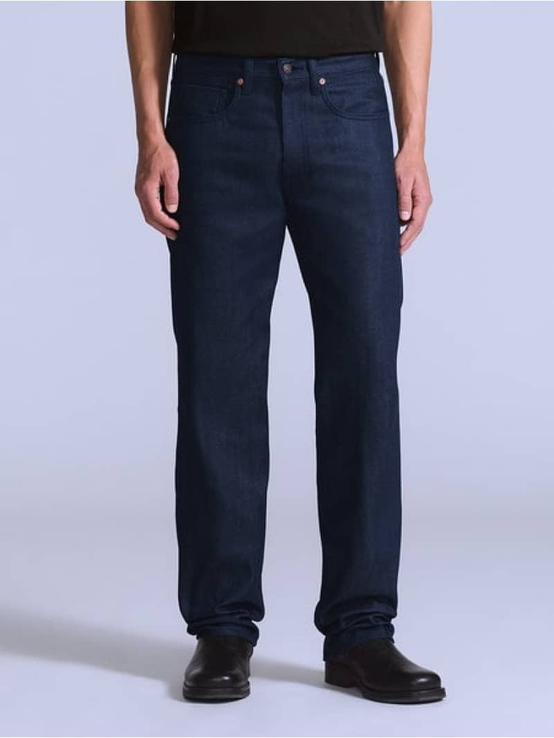 Rakuten - BLUETAB(TM) ANCHOR RELAXED ジーンズ ダークインディゴ MADE IN JAPAN Levi's リーバイス パンツ ジーンズ・デニムパンツ ブラック【送料無料】[Rakuten Fashion]