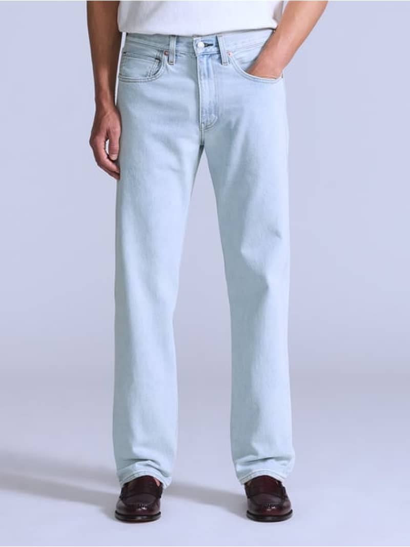 Rakuten - BLUETAB(TM) ANCHOR RELAXED ジーンズ ライトインディゴ Levi's リーバイス パンツ ジーンズ・デニムパンツ ネイビー【送料無料】[Rakuten Fashion]