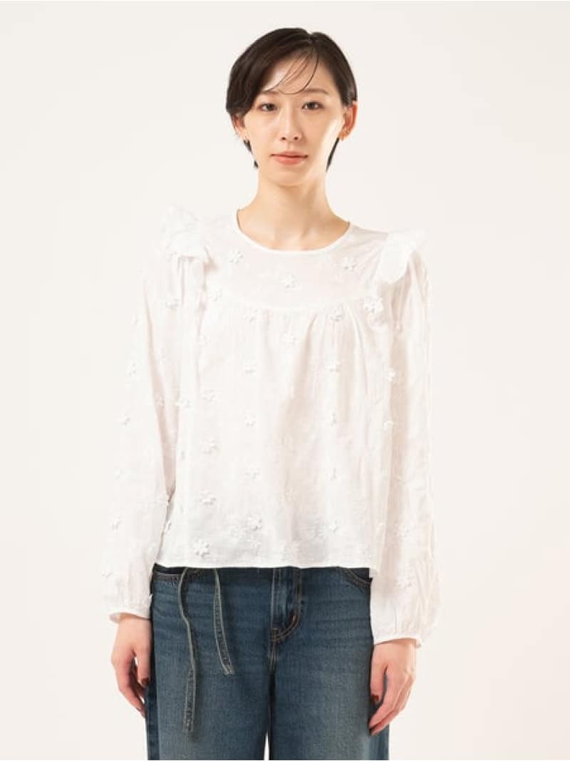 【SALE／50%OFF】MALLORY ブラウス Levi's リーバイス トップス シャツ・ブラウス【RBA_E】【送料無料】[Rakuten Fashion]