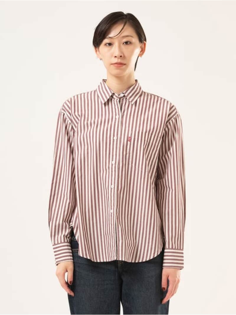 【SALE／50%OFF】ハーリー ボーイフレンドシャツ Levi's リーバイス トップス シャツ・ブラウス【RBA_E】【送料無料】[Rakuten Fashion]