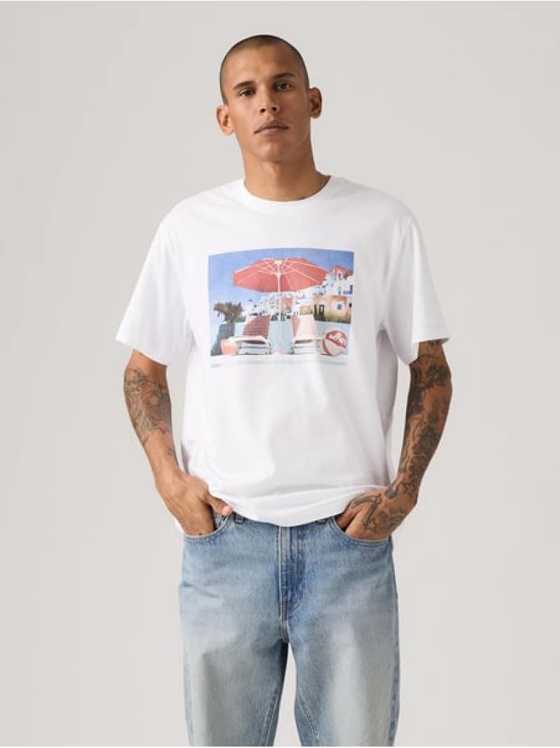 Rakuten - ショートスリーブ リラックス Tシャツ Levi's リーバイス トップス カットソー・Tシャツ【送料無料】[Rakuten Fashion]