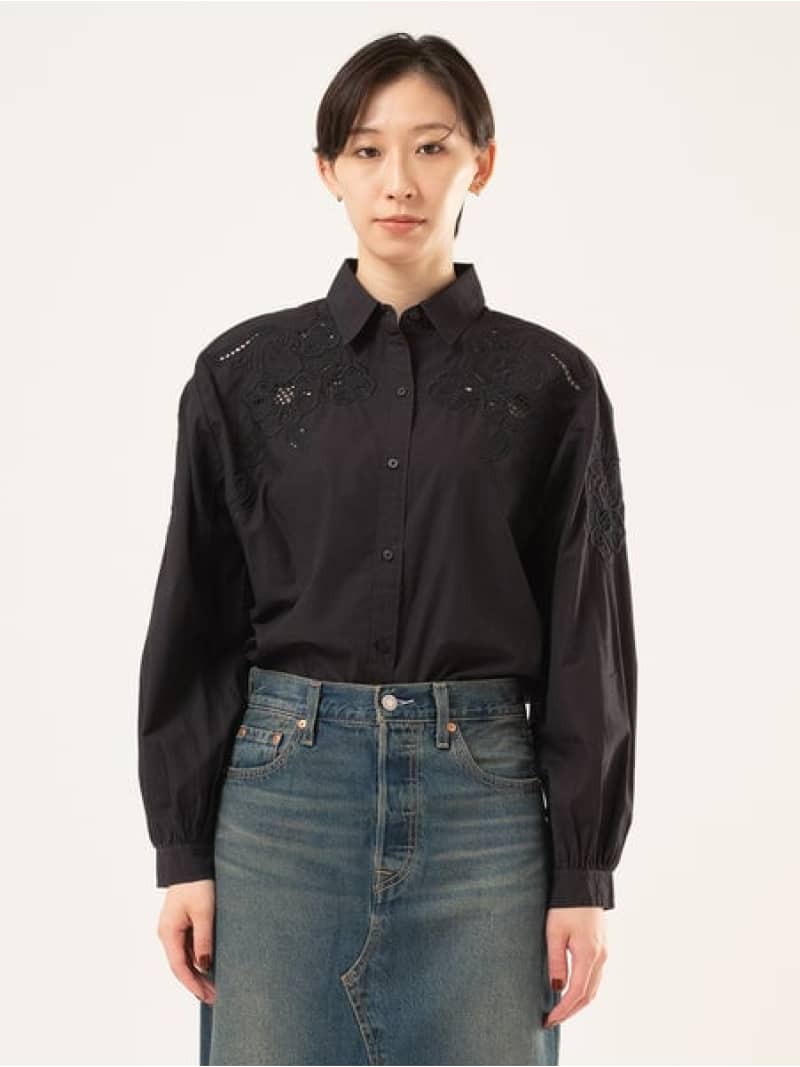 【SALE／50%OFF】Janieシャツ Levi's リーバイス トップス シャツ・ブラウス【RBA_E】【送料無料】[Rakuten Fashion]
