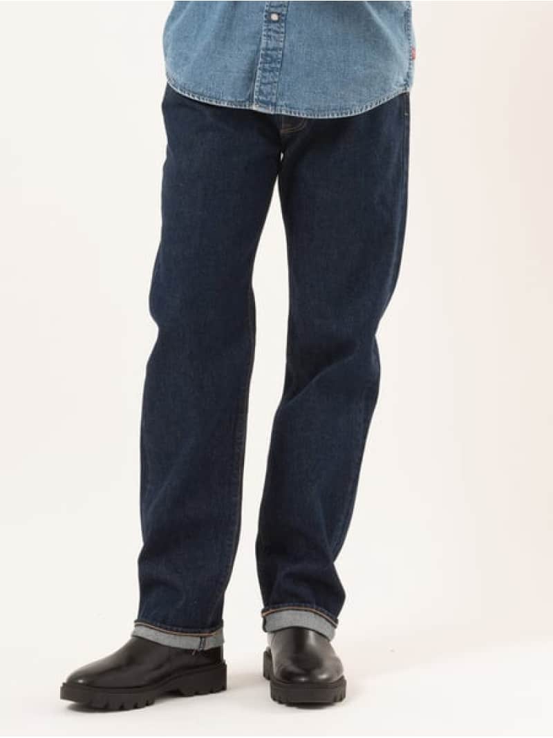501(R) ORIGINAL ジーンズ ダークインディゴ Levi's リーバイス パンツ ジーンズ・デニムパンツ ネイビー【送料無料】[Rakuten Fashion]