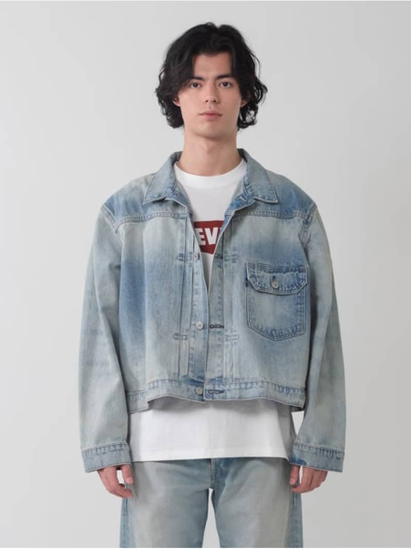 BLUETAB(TM) TYPEIトラッカージャケット Levi's リーバイス ジャケット・アウター デニムジャケット ネイビー【送料無料】[Rakuten ...