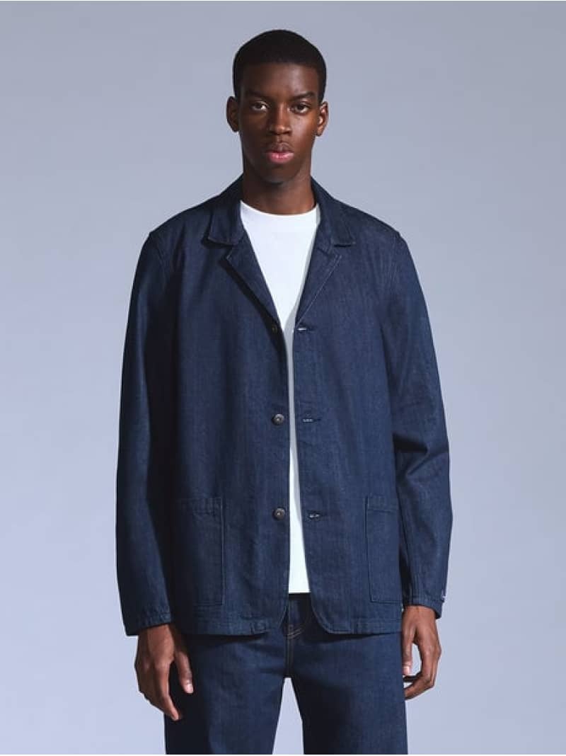 BLUETAB(TM) CHORE ブレザージャケット Levi's リーバイス ジャケット・アウター その他のジャケット・アウター ネイビー【送料無料】[Ra...