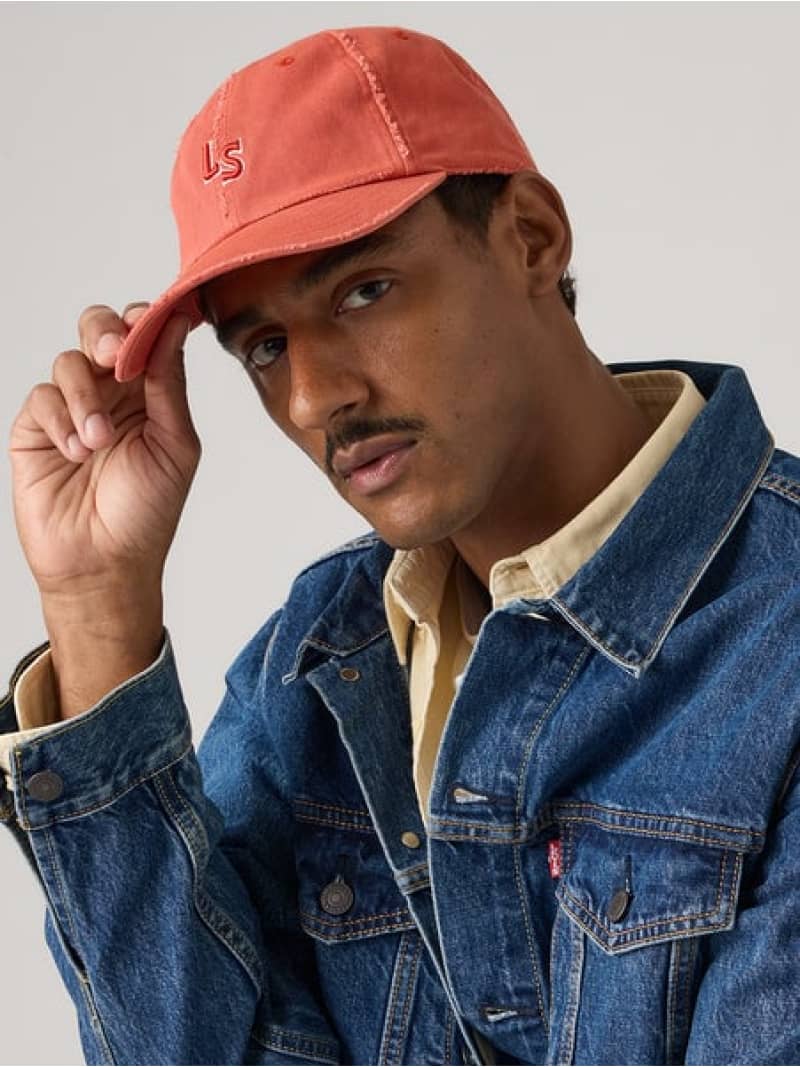 樂天商城 - モノグラム キャップ Levi's リーバイス 帽子 キャップ【送料無料】[Rakuten Fashion]