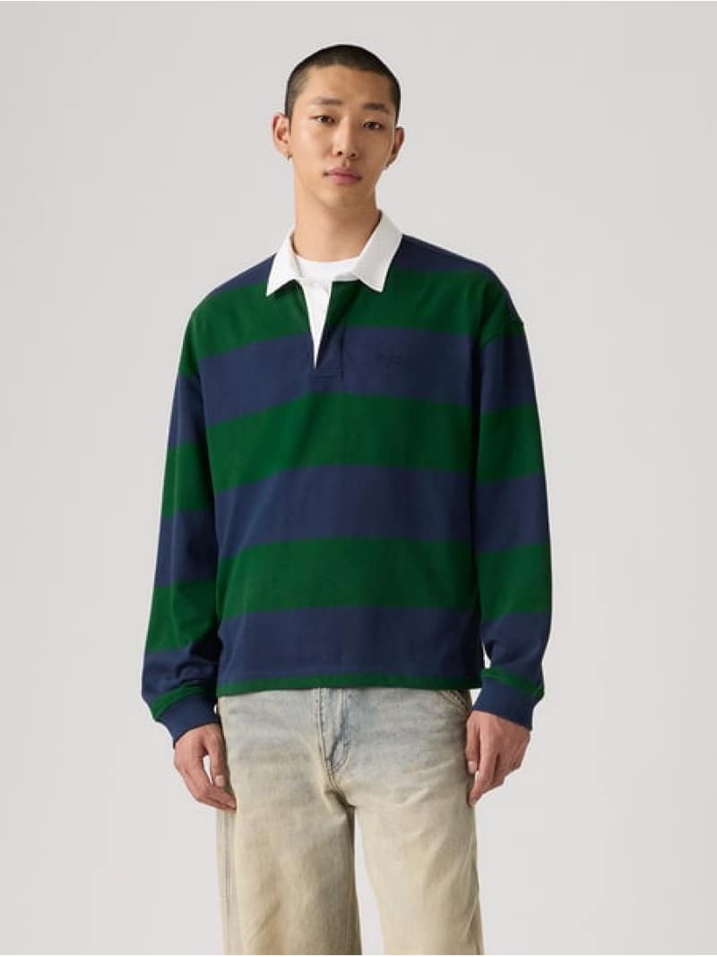 Rakuten - ハドソン ボックス ラグビーシャツ Levi's リーバイス トップス カットソー・Tシャツ【送料無料】[Rakuten Fashion]