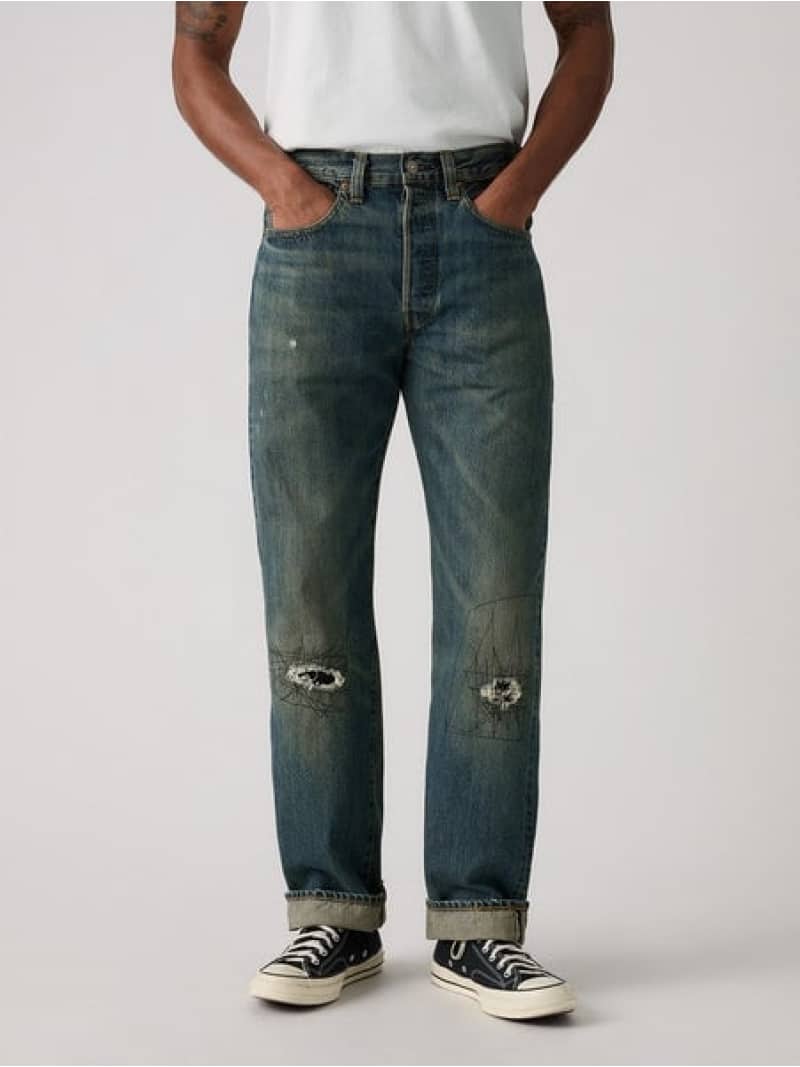LEVI'S(R) VINTAGE CLOTHING 1947 501(R) ORIGINAL ジーンズ ミディアムインディゴ Levi's リーバイス パンツ ジーンズ・デニムパンツ ネイビー【送料無料】[Rakuten Fashion]