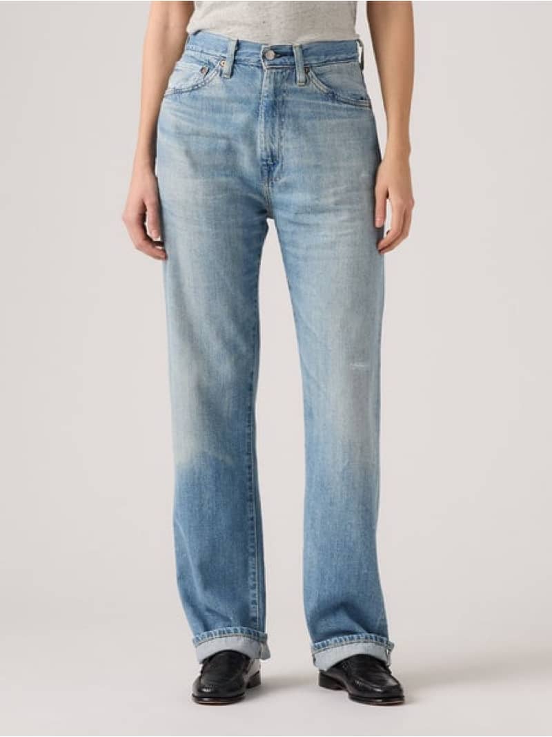 LEVI'S(R) VINTAGE CLOTHING 1950'S 701 ジーンズ ミディアムインディゴ Levi's リーバイス パンツ ジーンズ・デニムパンツ ネイビー【送料無料】[Rakuten Fashion]