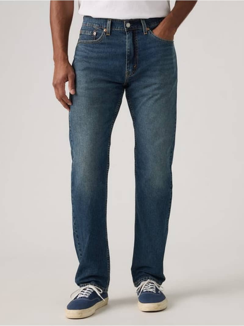 COOLコレクション 505(TM) レギュラーフィット ジーンズ ミディアムインディゴ Levi's リーバイス パンツ ジーンズ・デニムパンツ ブラック【送料無料】[Rakuten Fashion]