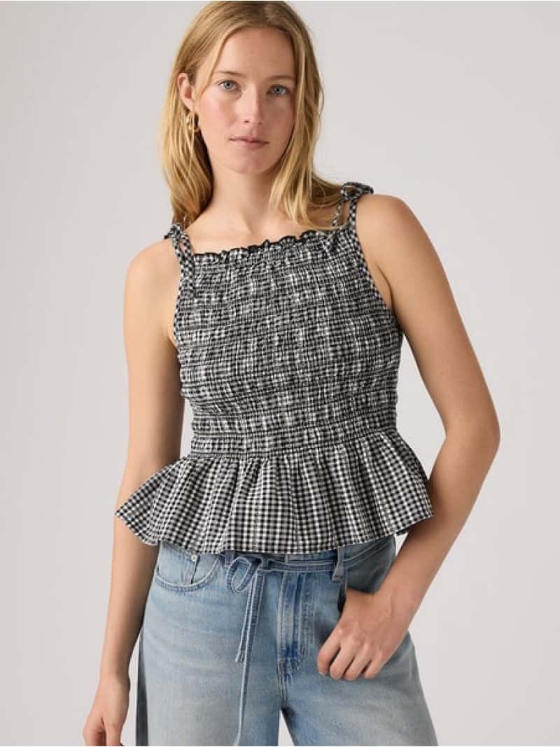Rakuten - モナコ スリーブレス ブラウス Levi's リーバイス トップス シャツ・ブラウス【送料無料】[Rakuten Fashion]