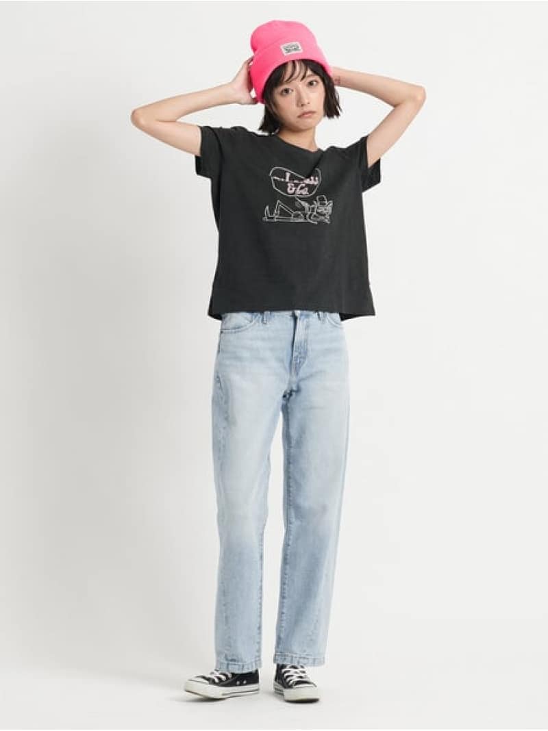 【SALE／50%OFF】94 BAGGY ライトインディゴ SEAMED ABRAIDED ART ...
