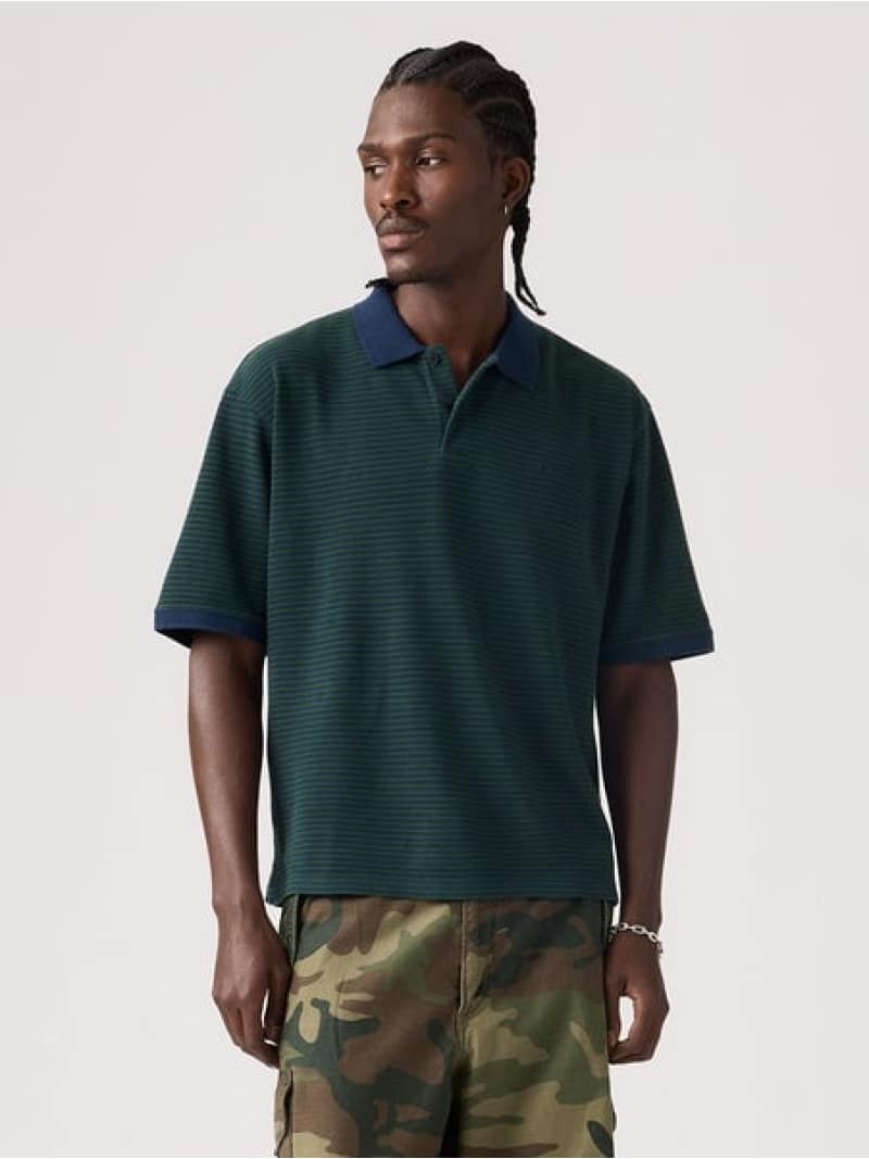 ボクシーポロシャツ Levi's リーバイス トップス カットソー・Tシャツ【送料無料】[Rakuten Fashion]
