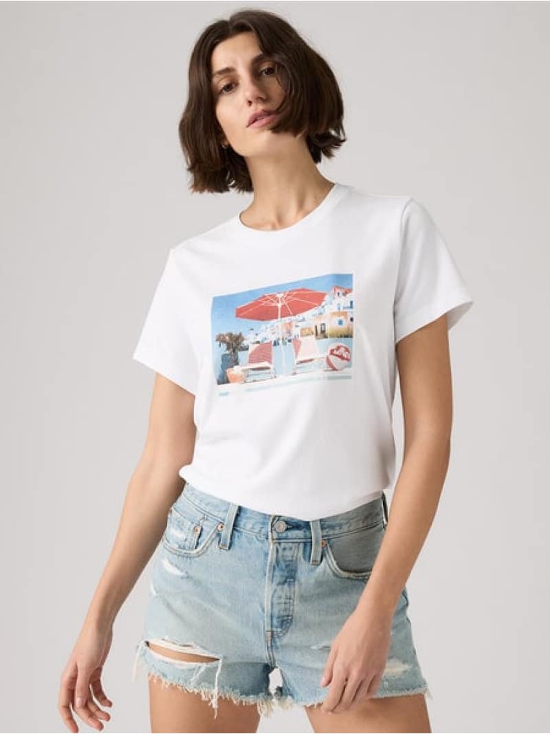 Rakuten - グラフィックフェイバリットTシャツ Levi's リーバイス トップス カットソー・Tシャツ【送料無料】[Rakuten Fashion]