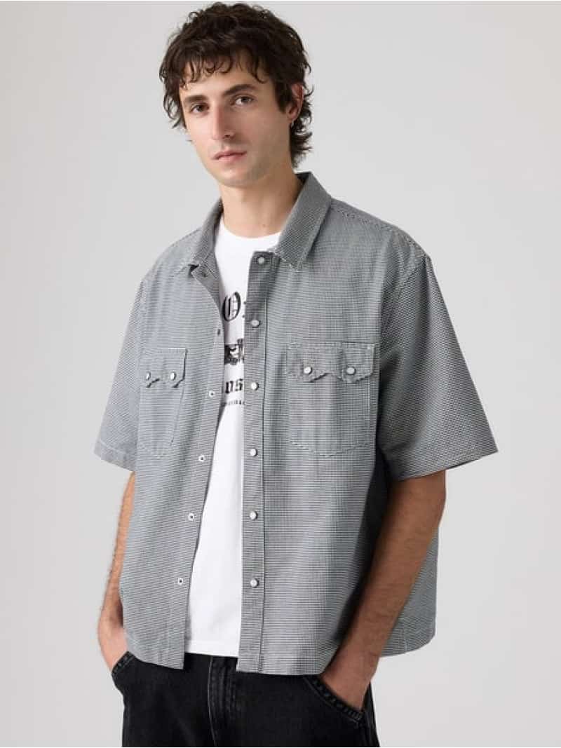 ショートスリーブ ボックスウエスタンシャツ Levi's リーバイス トップス シャツ・ブラウス【送料無料】[Rakuten Fashion]