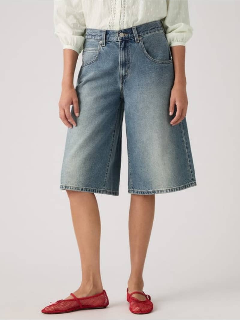 Rakuten - スーパーバギージョーツ ミディアムインディゴ Levi's リーバイス パンツ その他のパンツ ネイビー【送料無料】[Rakuten Fashion]