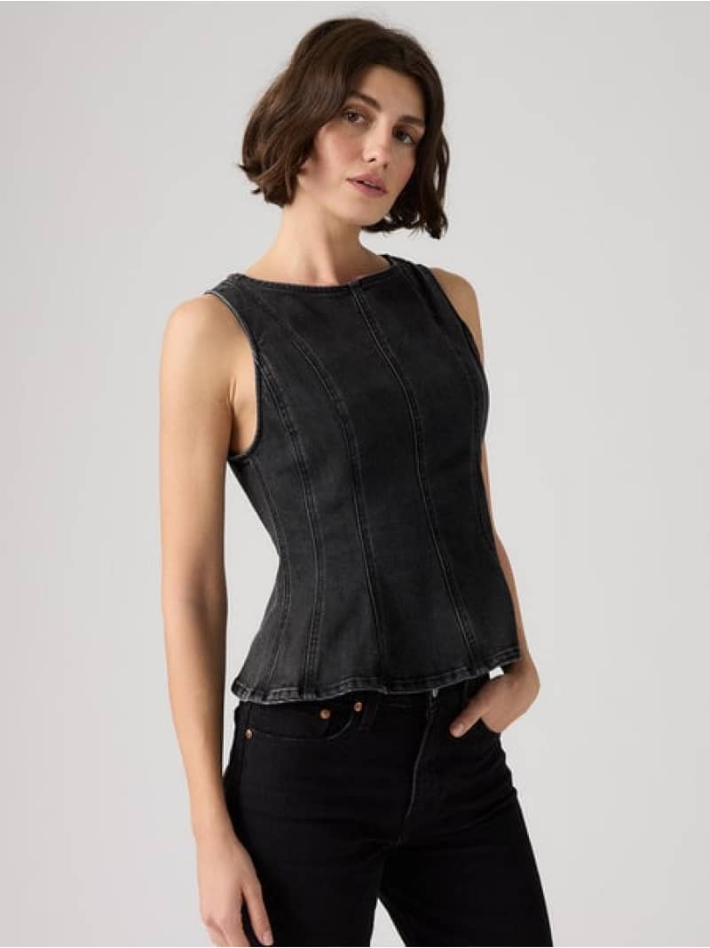Rakuten - 【SALE／30%OFF】レイトン ペプラムトップ Levi's リーバイス トップス カットソー・Tシャツ【RBA_E】【送料無料】[Rakuten Fashion]