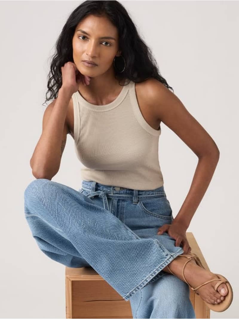 Rakuten - エッセンシャル レーサー タンクトップ Levi's リーバイス トップス カットソー・Tシャツ[Rakuten Fashion]