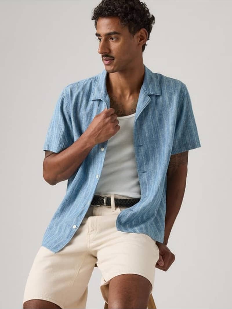 Rakuten - 【SALE／20%OFF】サンセットキャンプシャツ スタンダードフィット Levi's リーバイス トップス シャツ・ブラウス【RBA_E】【送料無料】[Rakuten Fashion]