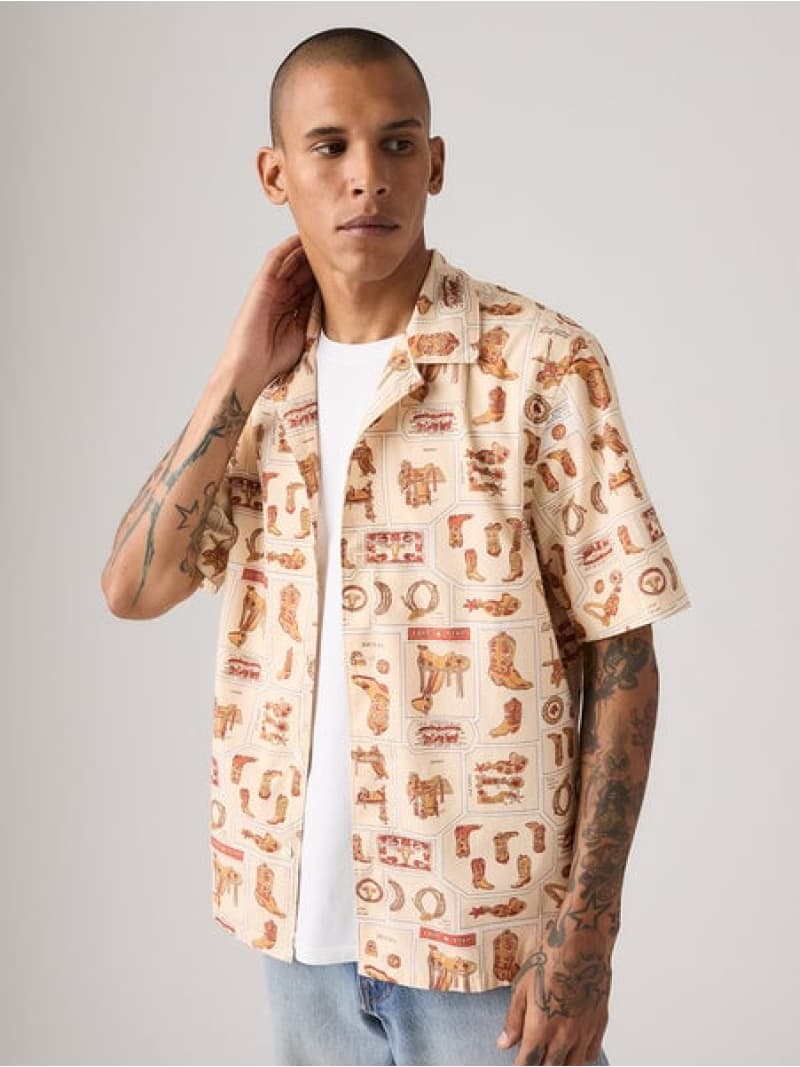 Rakuten - 【SALE／20%OFF】サンセットキャンプシャツ スタンダードフィット Levi's リーバイス トップス シャツ・ブラウス【RBA_E】【送料無料】[Rakuten Fashion]