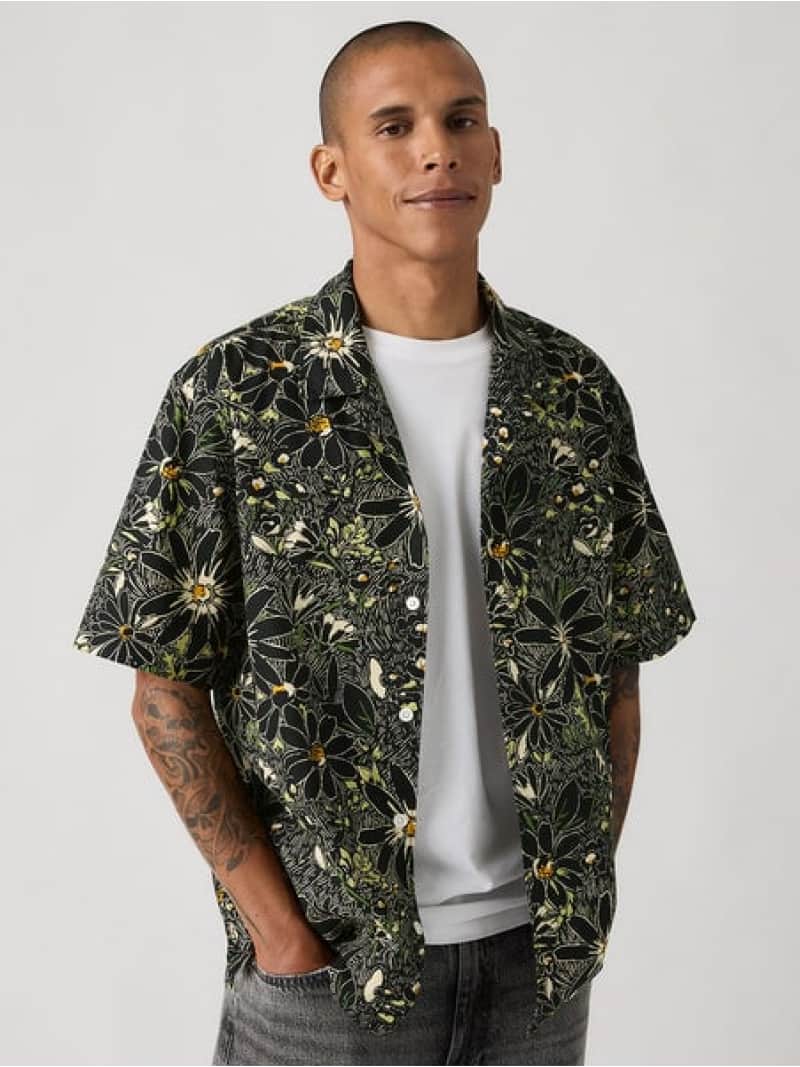 樂天商城 - 【SALE／25%OFF】サンセットキャンプシャツ スタンダードフィット Levi's リーバイス トップス シャツ・ブラウス【RBA_E】【送料無料】[Rakuten Fashion]