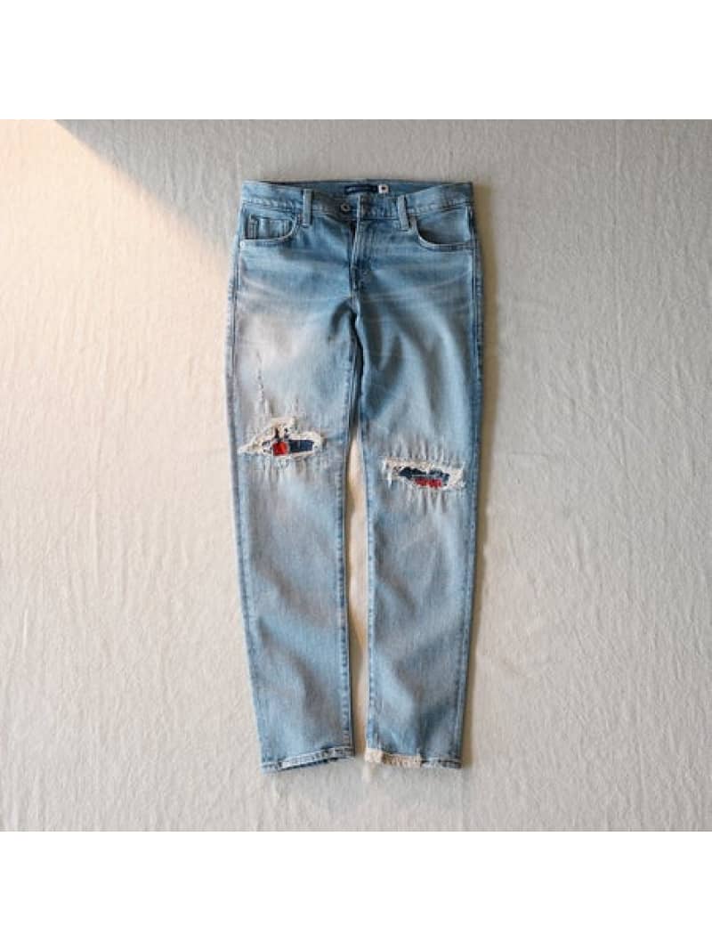 NEW BORROWED FROM THE BOYS HINODE MADE IN JAPAN Levi's リーバイス パンツ ジーンズ・デニムパンツ ネイビー【送料無料】[Rakuten Fashion]
