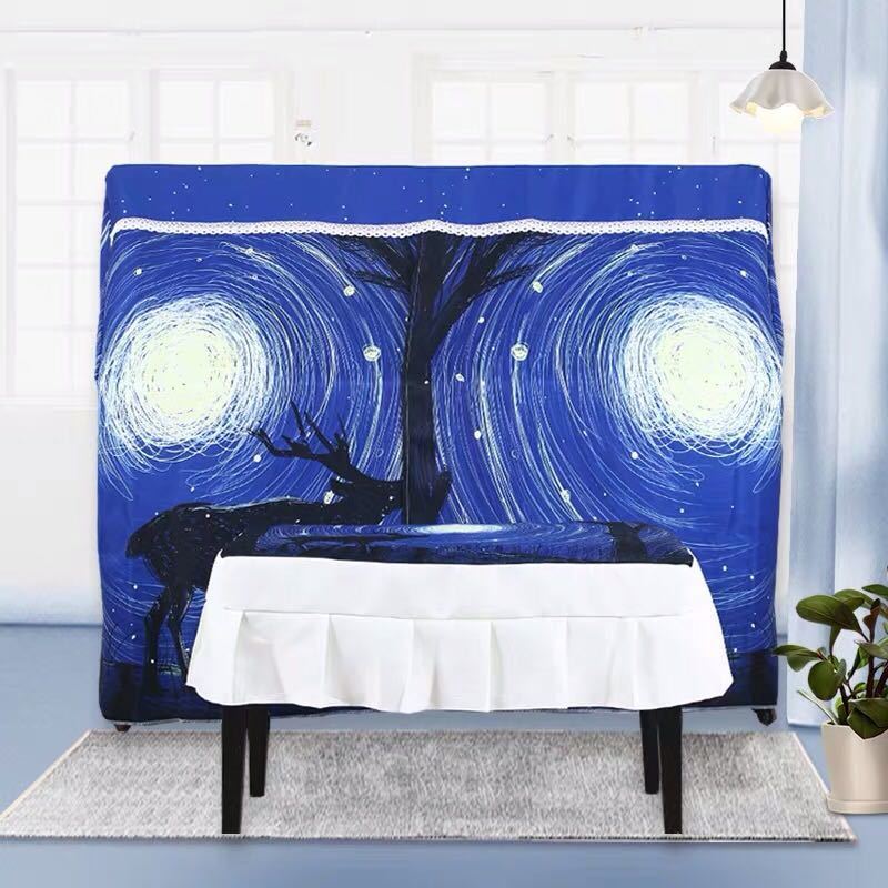 ピアノカバー：幅153 ×高120 ×奥行35 (cm）椅子カバー：横58cm× 幅38cm素材 ポリエステル100％(イスのサイズ変わりできます）値段も変わります※平置き実寸の為、若干の誤差があります。★購入後のキャンセルは、ご遠慮ください。★検品のため開封してある場合があります。注意事項1、ご利用のPC環境により、実際の商品と色が異なる場合がございます。予めご了承ください。2、新品未使用品ですが、外箱に初期からのスレ、剥げ歪みなどあります。3、海外品ですので、気にされる方はご遠慮下さい。4、この商品は、購入後発送まで7～8日程度を要しますので、ご理解の上ご購入頂きますようお願い致します5、製品により多少の誤差が生じる場合がございます。ピアノカバー：幅153 ×高120 ×奥行35 (cm）椅子カバー：横58cm× 幅38cm素材 ポリエステル100％(イスのサイズ変わりできます）値段も変わります※平置き実寸の為、若干の誤差があります。★購入後のキャンセルは、ご遠慮ください。★検品のため開封してある場合があります。注意事項1、ご利用のPC環境により、実際の商品と色が異なる場合がございます。予めご了承ください。2、新品未使用品ですが、外箱に初期からのスレ、剥げ歪みなどあります。3、海外品ですので、気にされる方はご遠慮下さい。4、この商品は、購入後発送まで7～8日程度を要しますので、ご理解の上ご購入頂きますようお願い致します5、製品により多少の誤差が生じる場合がございます。