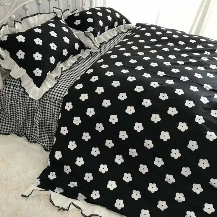 高級ワイドダブル ベッド用品4点セット 寝具 ボックスシーツ．枕カバー掛け布団カバー ベッドカバー 別のサイズあり