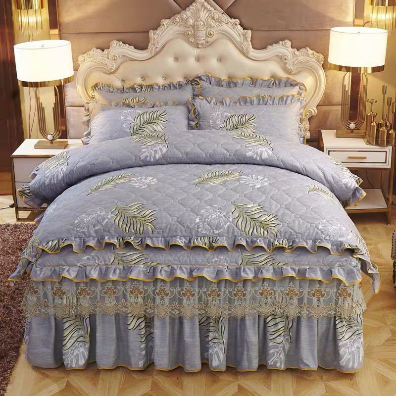 高級ワイドダブル ベッド用品4点セット ．寝具 ボックスシーツ　枕カバー掛け布団カバー ベッドカバー 別サイズあり