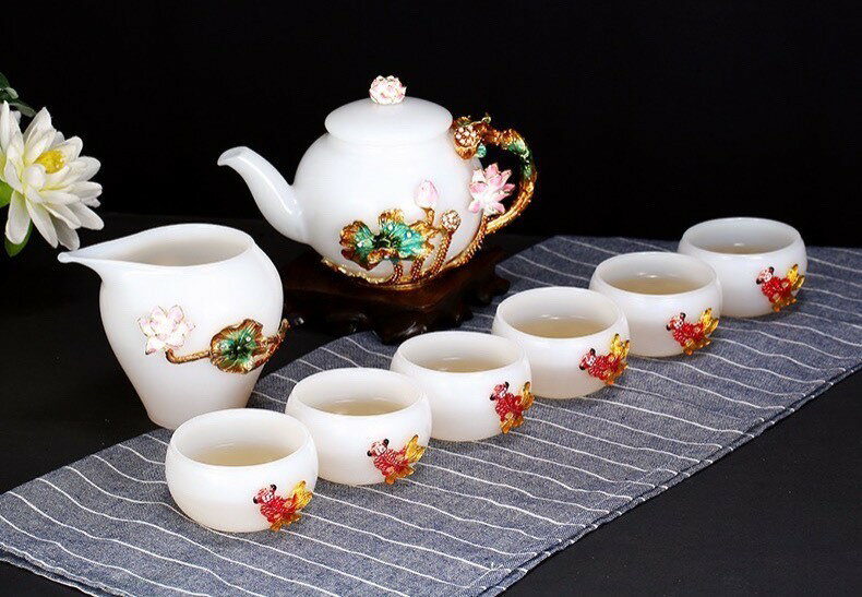 客茶器揃 茶器セット お茶 湯呑み 急須茶器セット