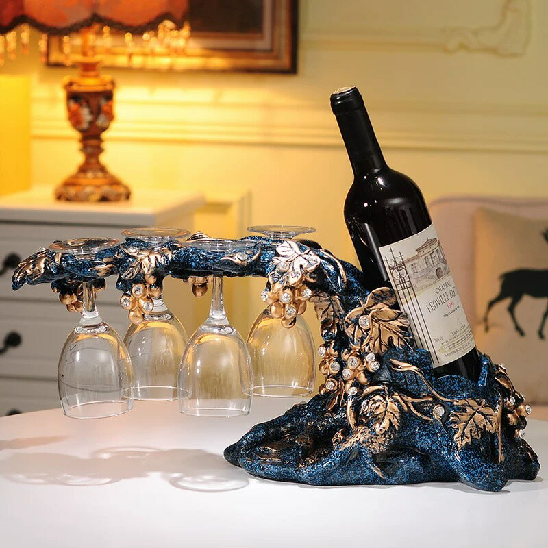 グラススタンド 吊り下げる ワインラック ボトル収納 ワインホルダー置き ワイン収納 ワインスタンド