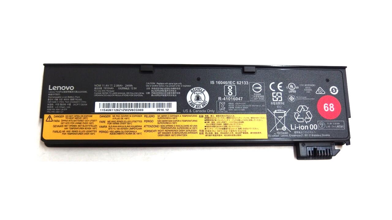 �������� Lenovo X240 X250 X260 T440 T450 T450S T550 T550S T560 T460 T460P L450 L460 L470 ���ѥХåƥ꡼ 14.4V 24Wh 45N1126