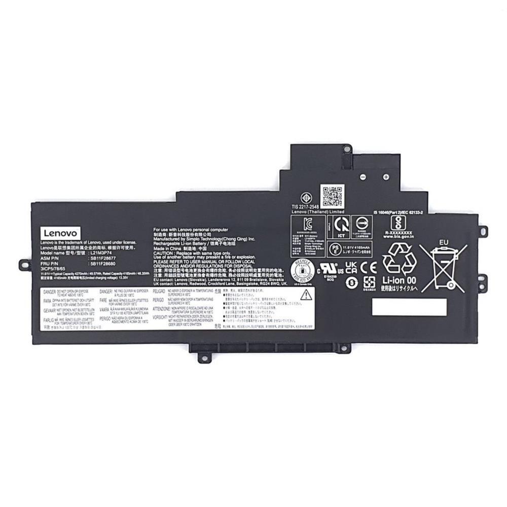 純正新品 Lenovo ThinkPad X1 Fold 16 Gen 1 バッテリー 11.61V 16.4Wh L21C3PG1 L21D3PG1 L21L3PG1 L21M3PG1